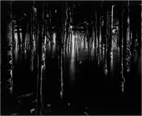 Wynn Bullock, Under Monterey Wharf, 1969