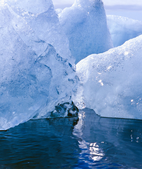 Icebergs - Mamiya 645 - Velvia 50