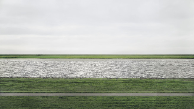 The Rheine - Andreas Gursky