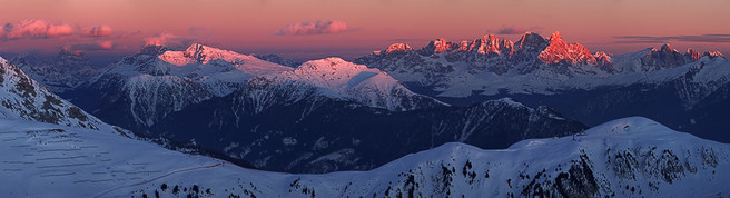 Jon Baker ~ Pale di San Martino sunset