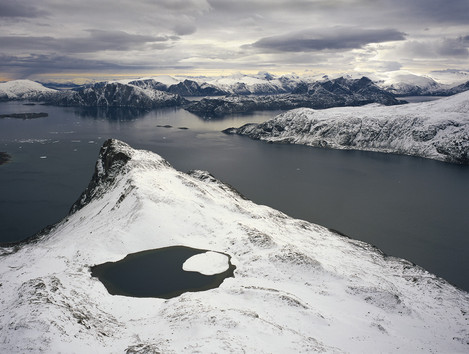 Fjord landscape near Cape Adair II, Baffin Island