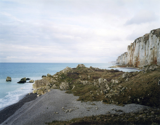 Senneville-sur-Fecamp (looking north) 2007 from the series ‘Rockfalls, Normandy’