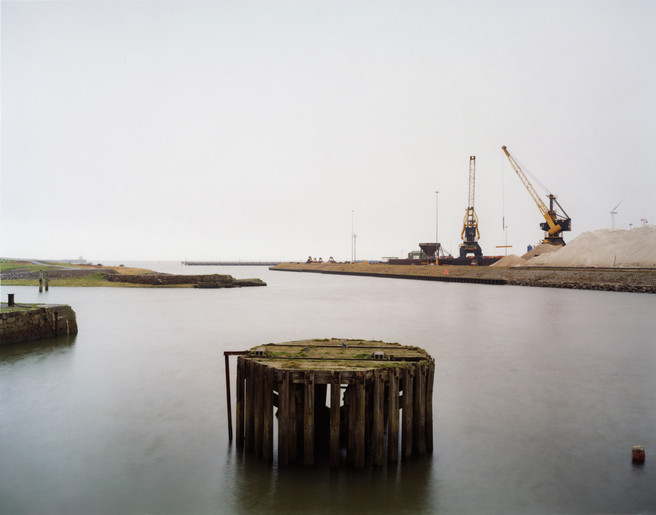 Workington Harbour from the series ‘Clouds descending’