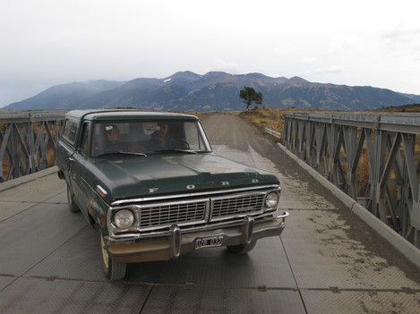 Lining up an old Ford to use in a 'painting with light tutorial'....