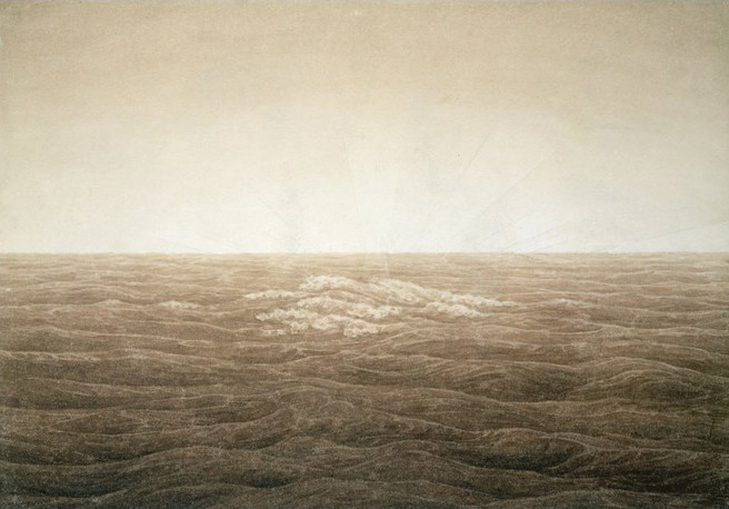 Sunrise at Sea, 1828 - Caspar David Friedrich