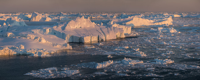 Hans Strand - Panorama Icefjord