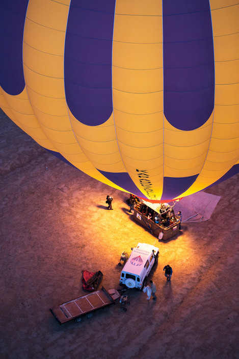 Up, Up and Away! - The balloon