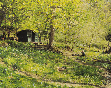 Image 8. Caption: Is this not like the Garden of Eden? Beside the River Tees. Teesdale, County Durham. Harry Cory Wright. 