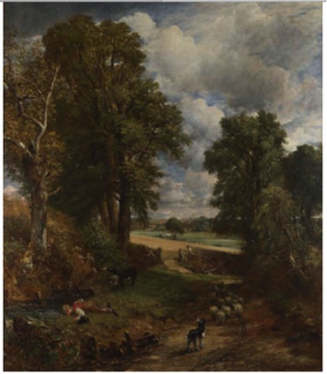 Image 4 John Constable, The Cornfield