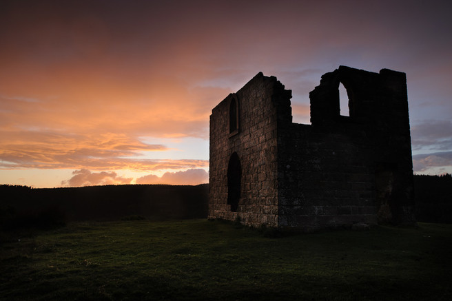 ‘Twilight at Skelton Tower’ - by John Clifton