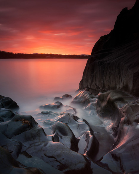 Benderloch sunset, Argyll.