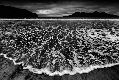 Tide, Laig bay, Isle of Eigg