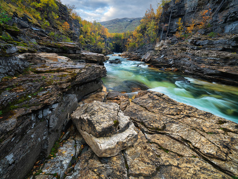 Abisko Canyon, September 2015