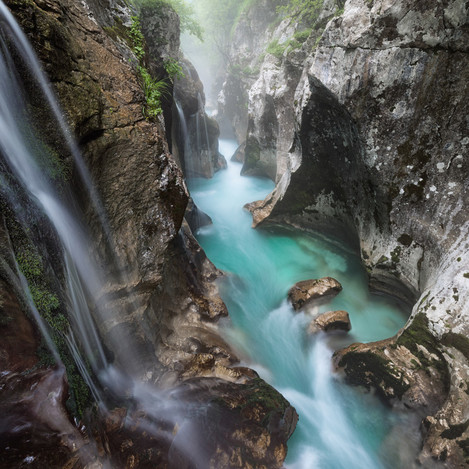 Soča River, Julian Alps, Slovenia