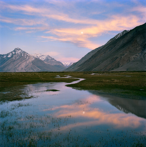 Rangdum, moonrise