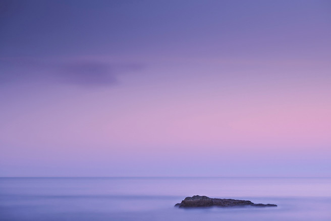 Gjógv Minimalism, Pastel colours at dusk.