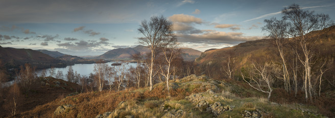 Shepherds Crag Panorama, Shepherds Crag, Lake District, Rob Oliver, website