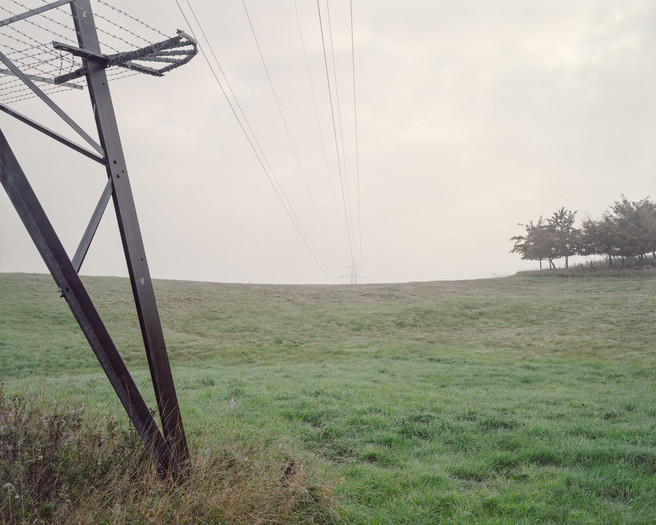 Electricity Pylon and Trees, Lydiard Tregoze, Swindon 2015