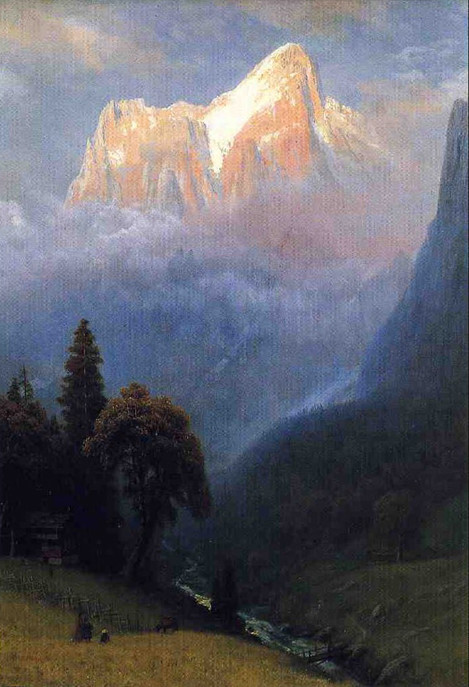 Albert Bierstadt, Storm among the Alps