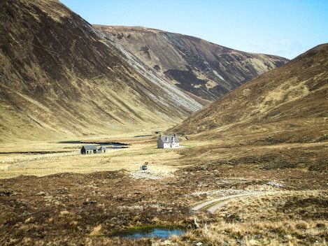 Deanich Lodge on the Alladale Estate