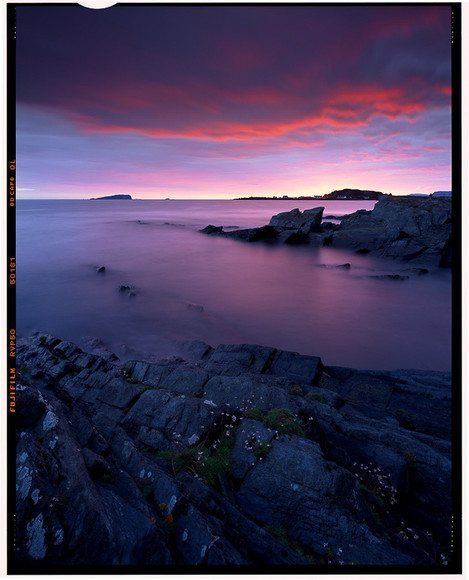 Large format photography - Easdale Sunset, 2007