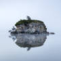 Devil’s Island, taken one foggy morning in Killarney National Park, County Kerry