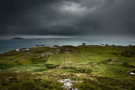 Andrew Bulloch - Eriskay foodball pitch