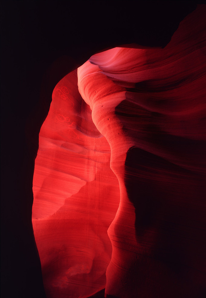 Red Chamber On Landscape