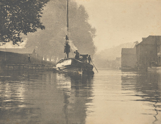 Peter Henry Emerson - A misty morning at Norwich 1893