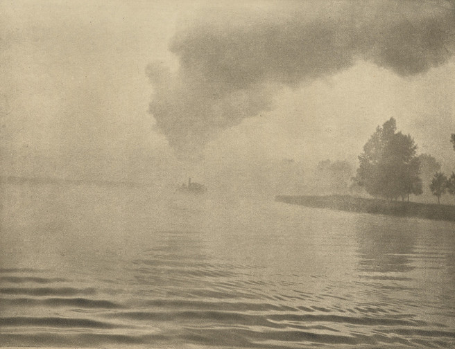 Peter Henry Emerson - The misty river 1895