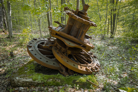 Allegheny Forest - Oil drilling artifact