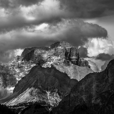 Light and shadow on the Croda Rossa (p.117)