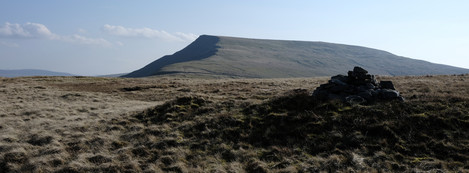Looking South to the Nab from Little Fell