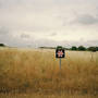 Archaeological site with a sign warning the military not to dig, by the site of the former Carter Barracks. August 2015.