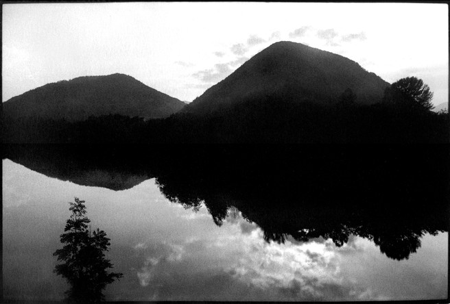 River Soča, Slovenia. August 2013