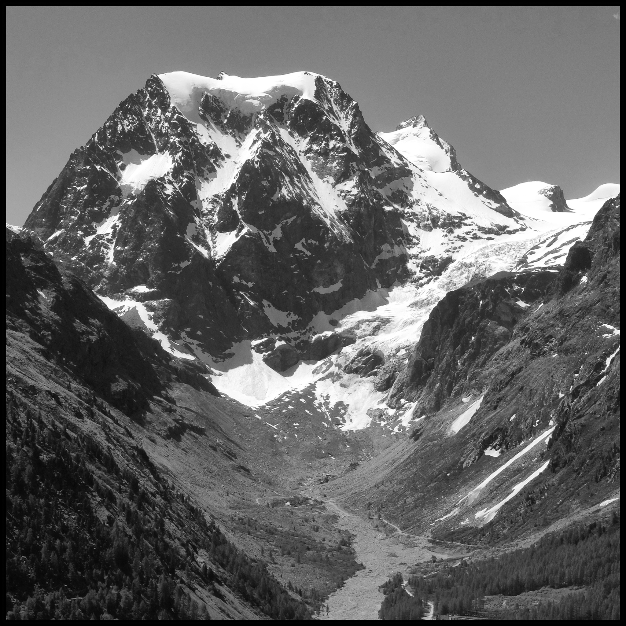 Mont Colon & Arolla Glacier