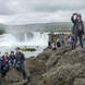 David Ward - Godafoss selfies