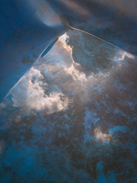David Ward Clouds In Canvas