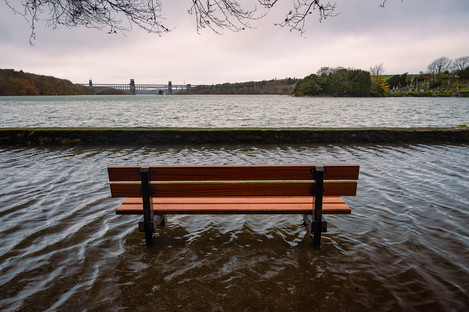 Adrian Cann Menai Bridge Flood