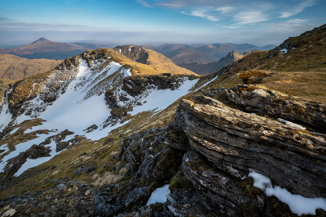 Point To Point, Ben Narnain & Ben Lomond From Beinn Ime