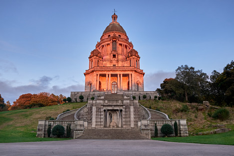 Last Light On The Ashton Memorial