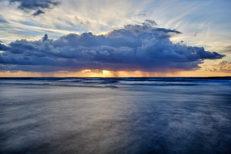 Sunsetting In Morecambe Bay