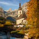 Church San Sebastian Hintersee