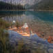06 Mount Edith Cavell Reflected In Cavell Lake, Jasper National Park, Alberta, Canada