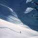 Skiing Down Mather Pass