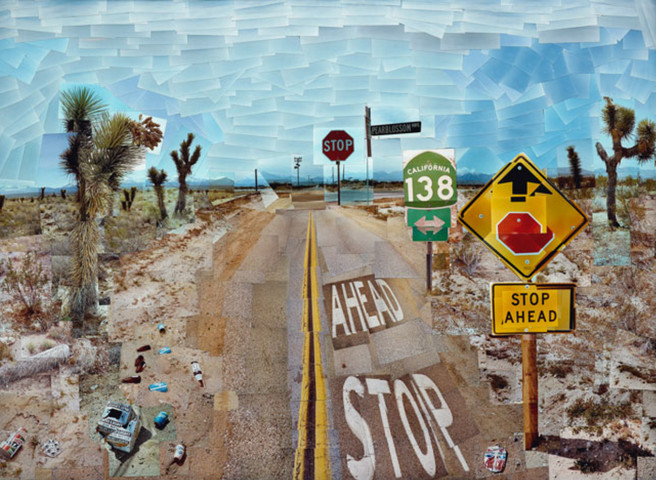 Hockney Pearblossom Hwy 11 18th April 1986 No.1