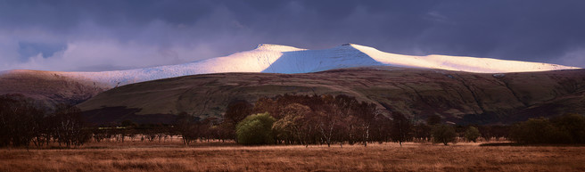 Pen Y Fan From Mynnyd Illtud Brecon Beacons (hop)