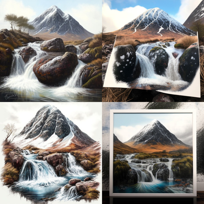 Timparkin Buachaille Etive Mor Waterfall Realistic 568ed4d6 B52c 4bb9 B09a F2bec3072838