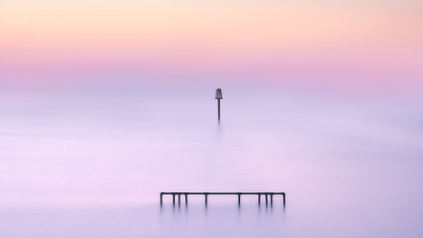 Approaching Fog, Sunrise , Barmston East Yorkshire