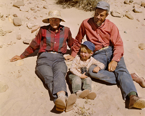 Ardis, David And Philip Hyde Self Portrait, Capitol Reef Nationa